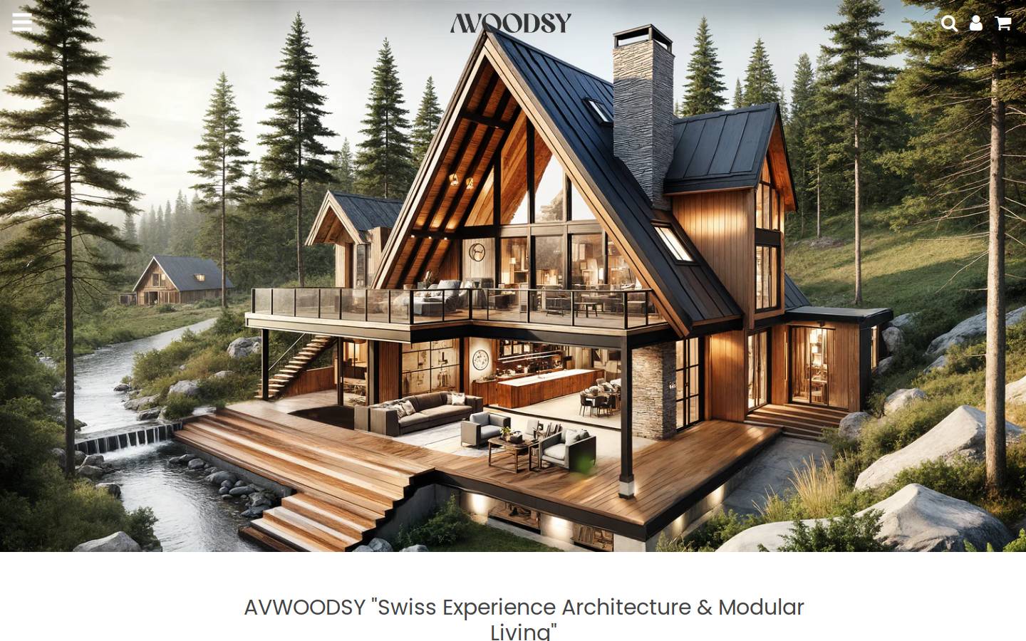 avwoodsy.com homepage screenshot