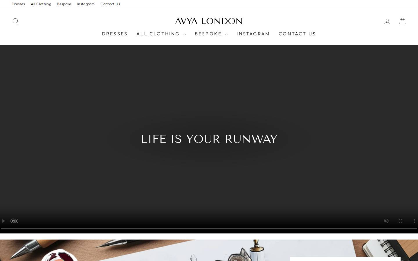 avya.co.uk homepage screenshot