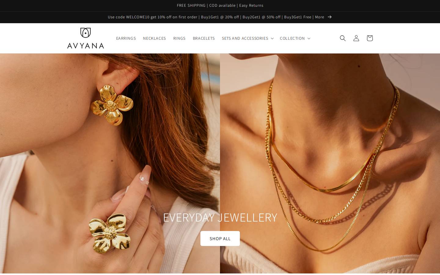 avyana.co homepage screenshot