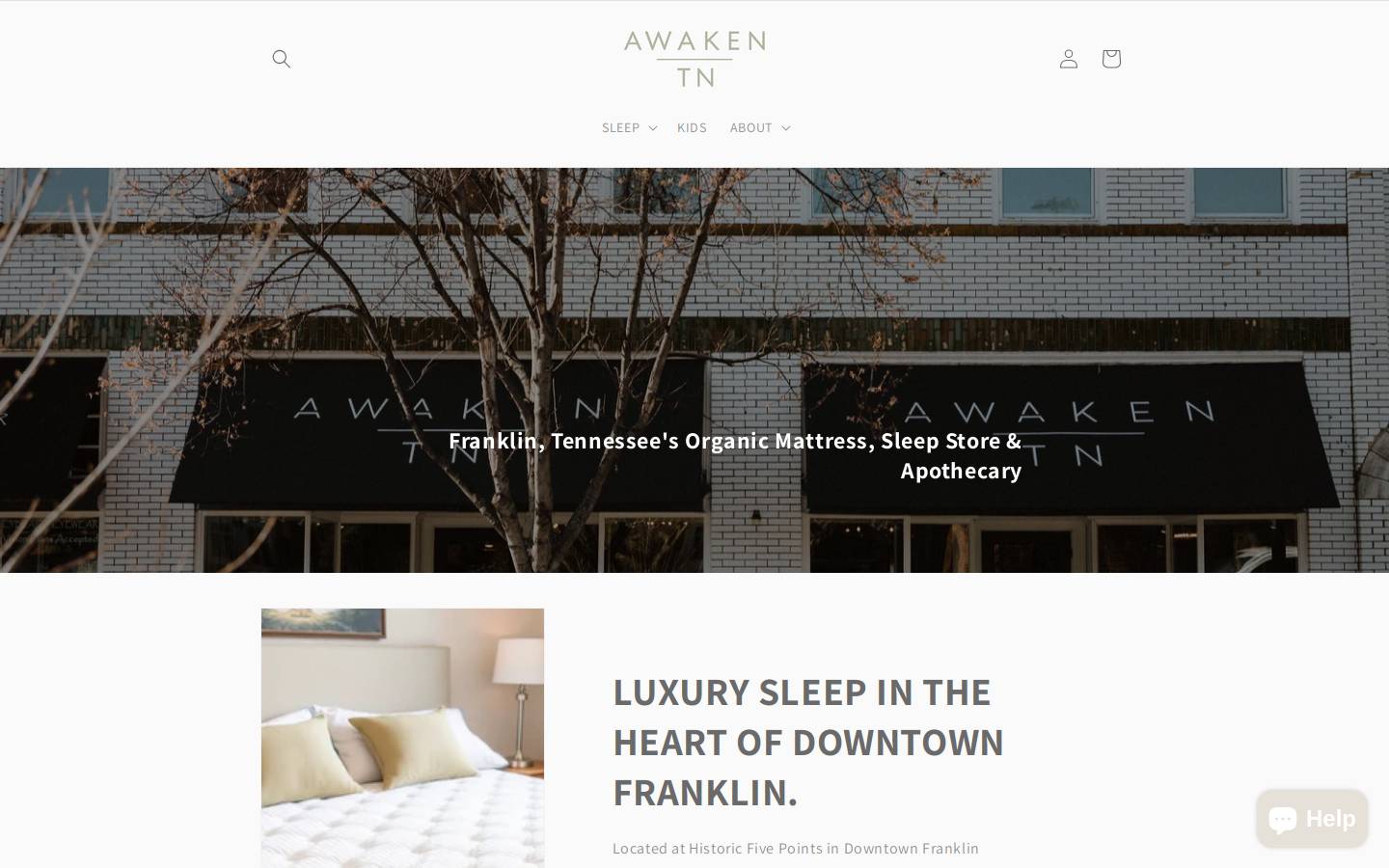 awaken-tennessee.com homepage screenshot