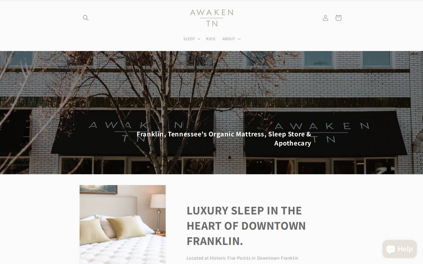 awaketennessee.com homepage screenshot