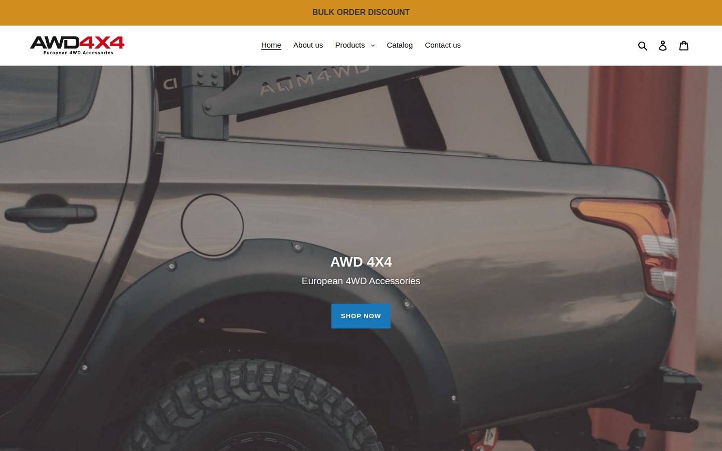 awd4x4.au homepage screenshot