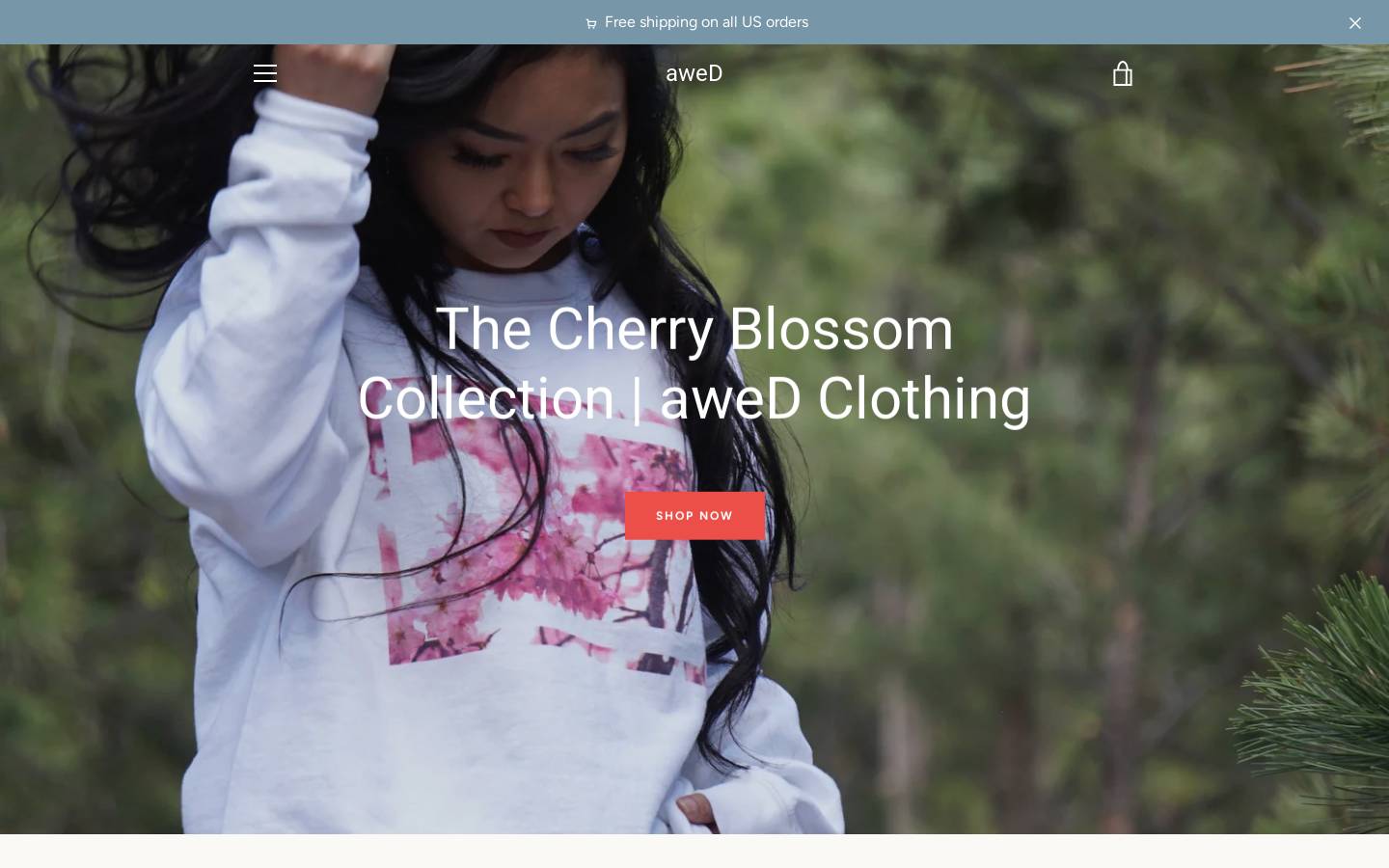 awedbrand.com homepage screenshot