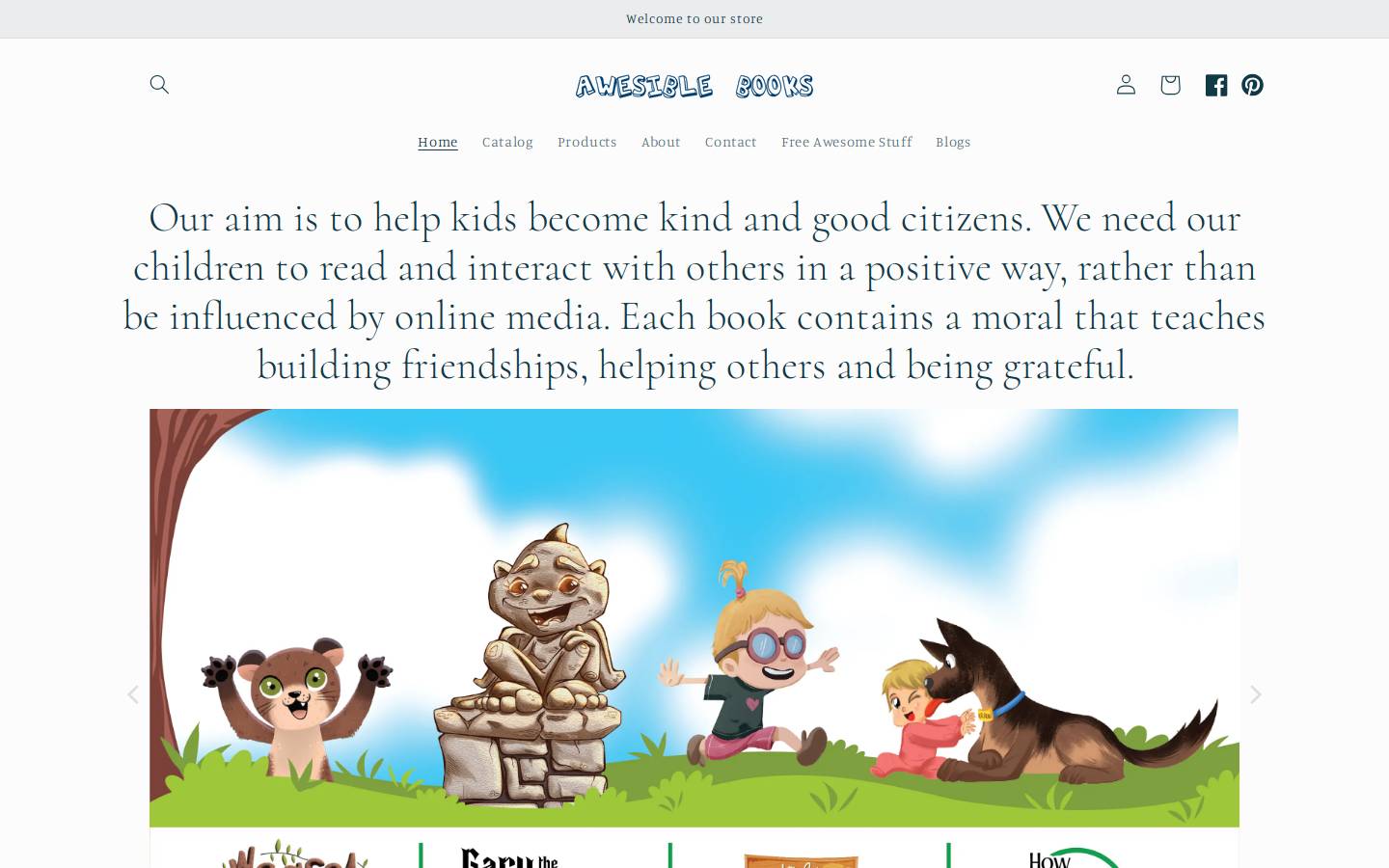awesible.com homepage screenshot