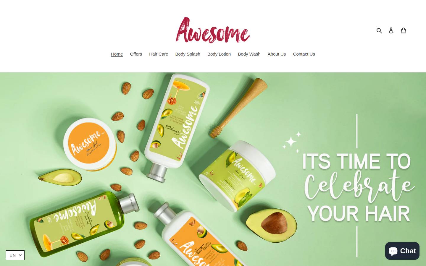 awesome-shop.net homepage screenshot