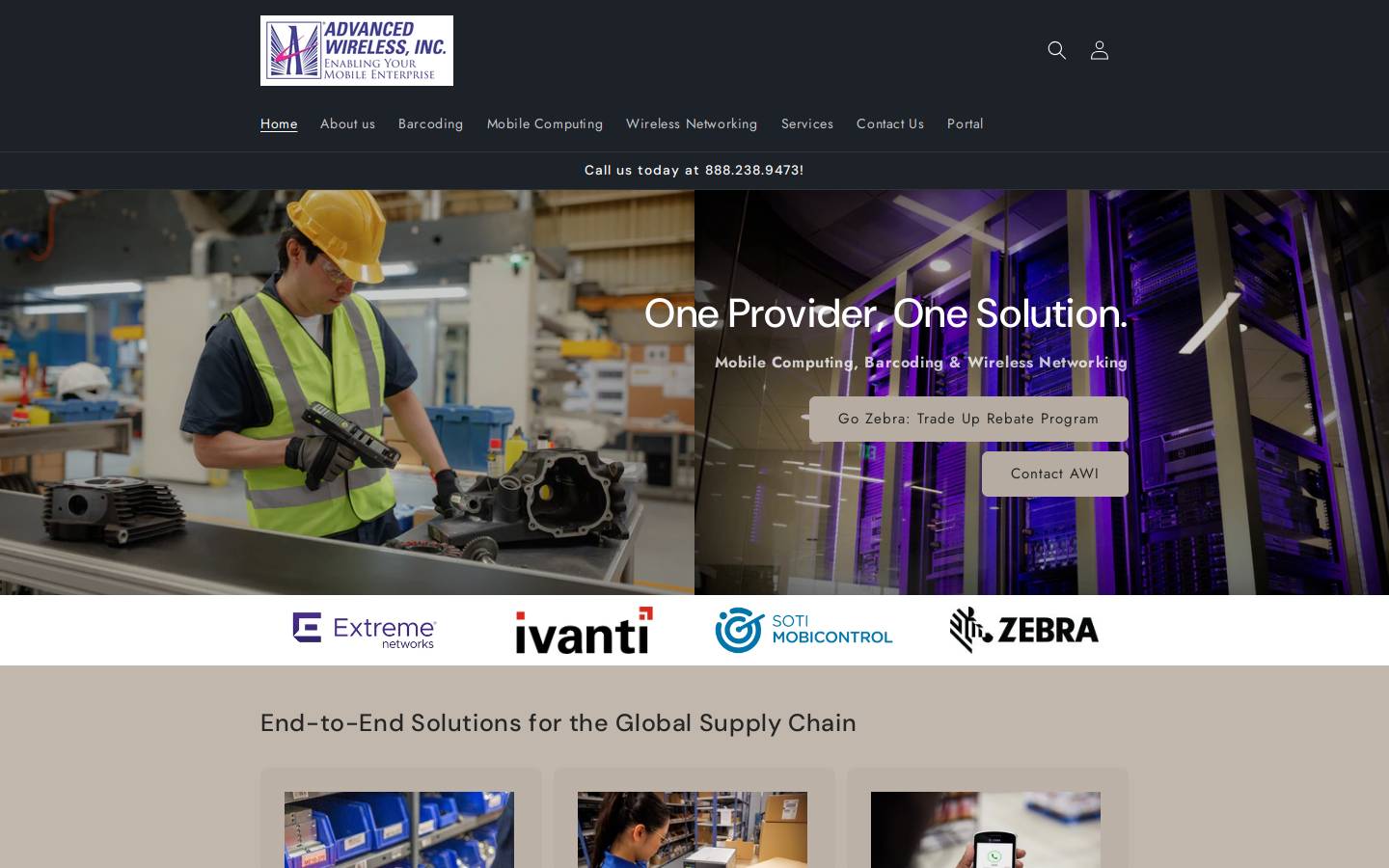 awimobility.com homepage screenshot