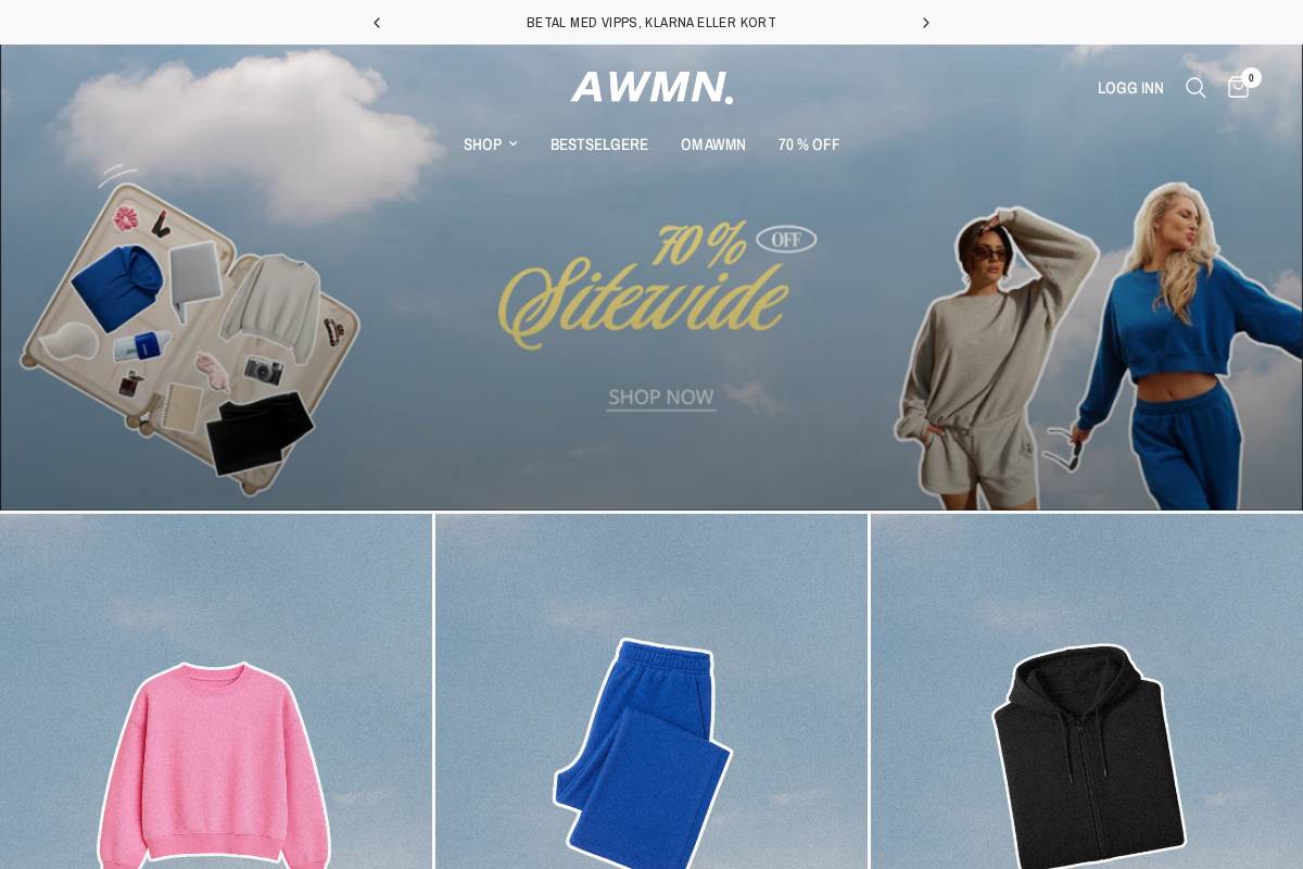 Awmn homepage screenshot