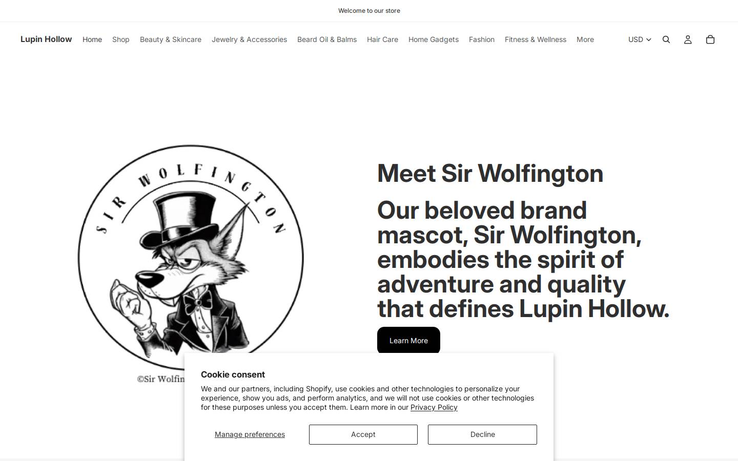 awolfflow.com homepage screenshot