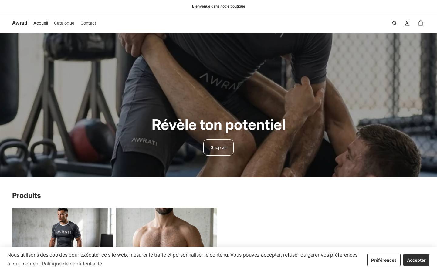 awrati.com homepage screenshot