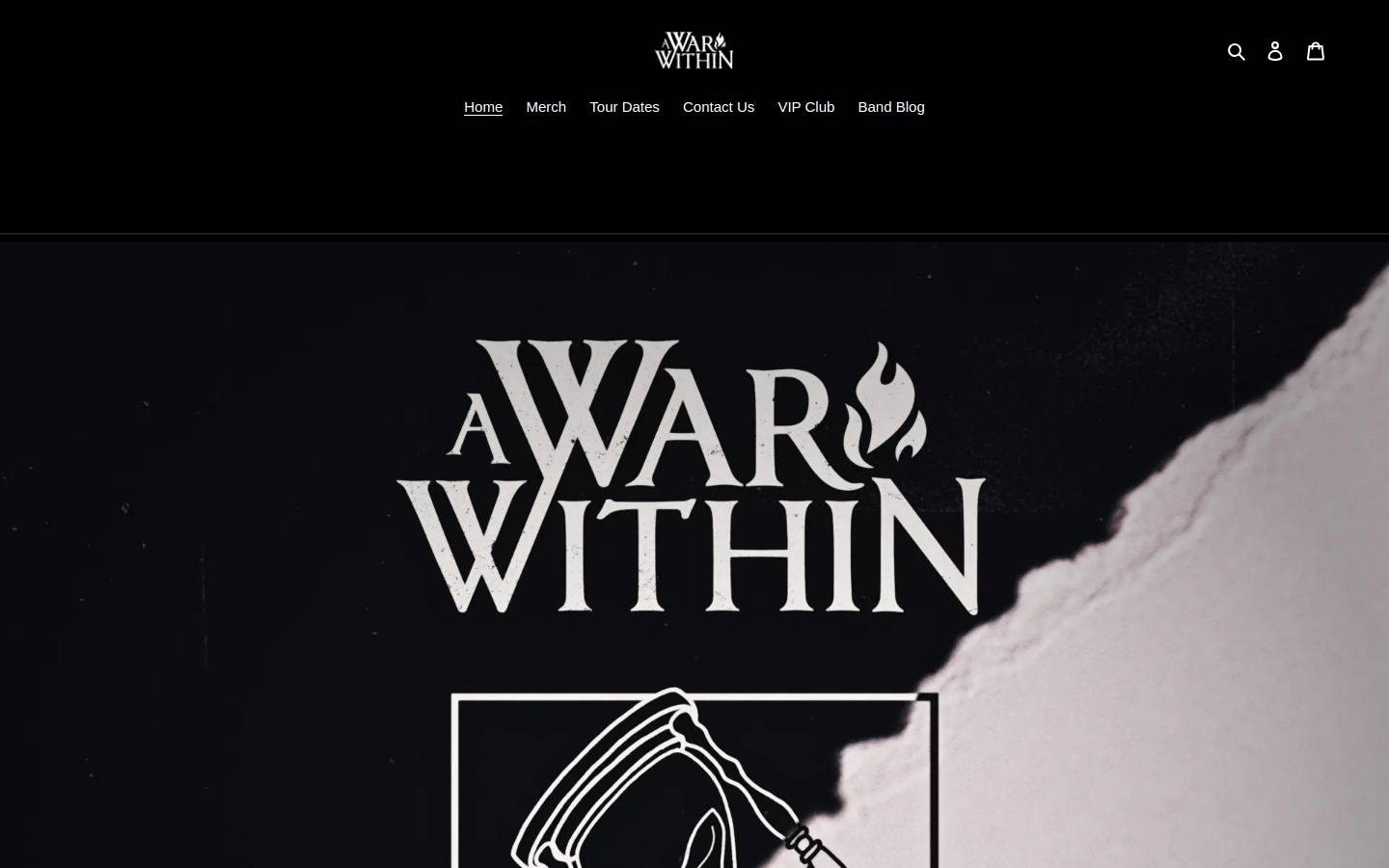awwmusic.com homepage screenshot