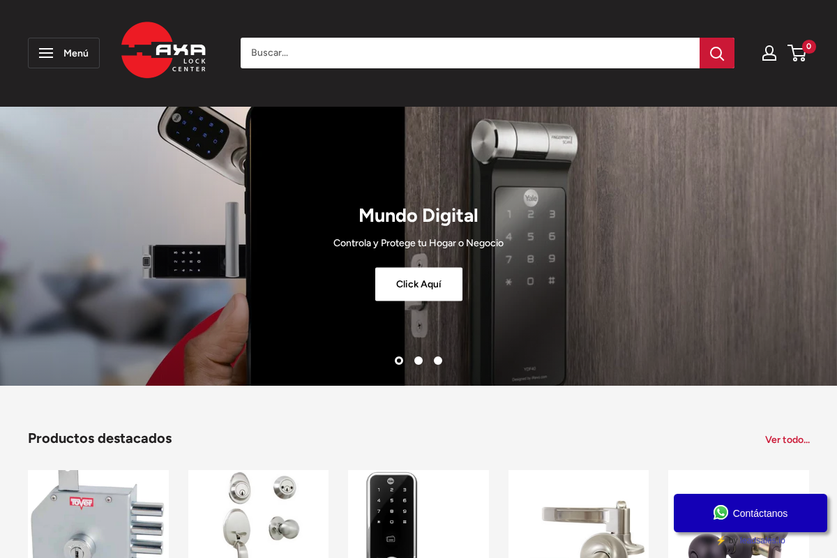 axalc.com.mx homepage screenshot
