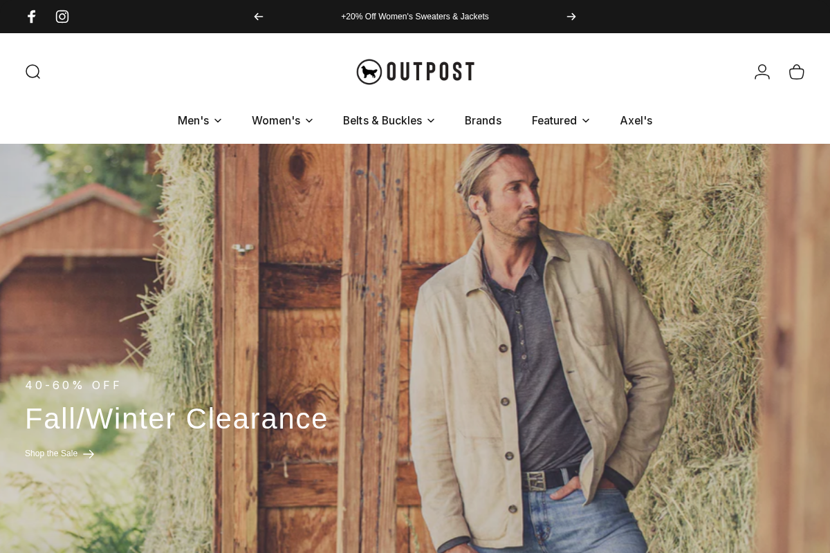 axelsoutpost.com homepage screenshot