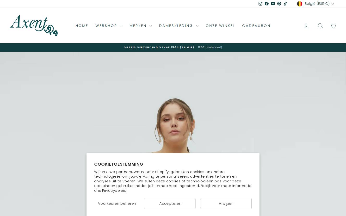 axentherent.be homepage screenshot