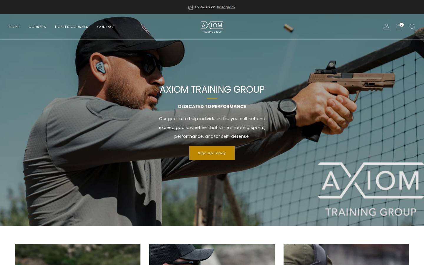 axiomtg.com homepage screenshot