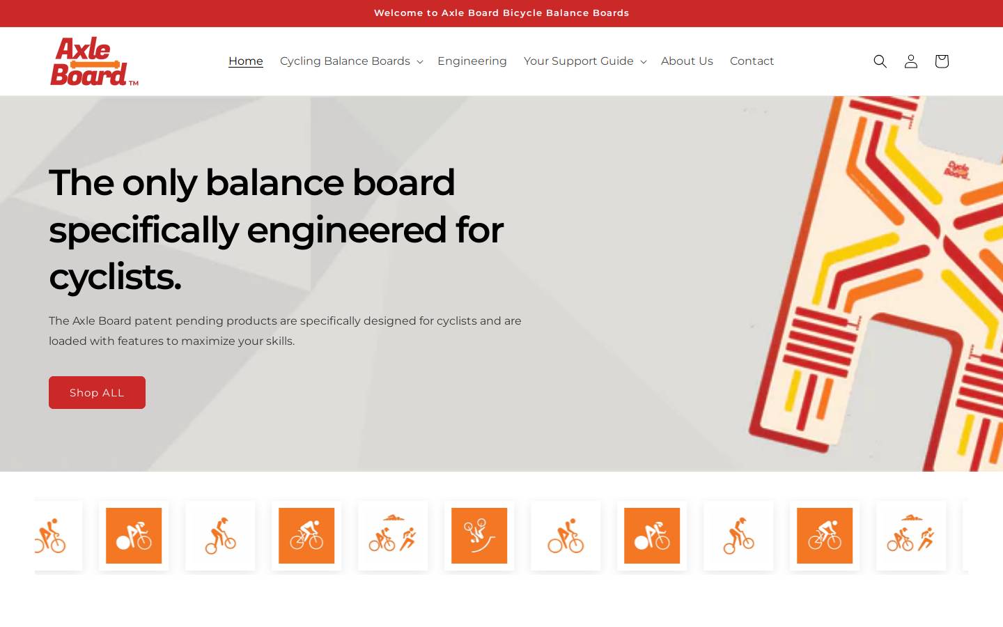 axleboard.com homepage screenshot