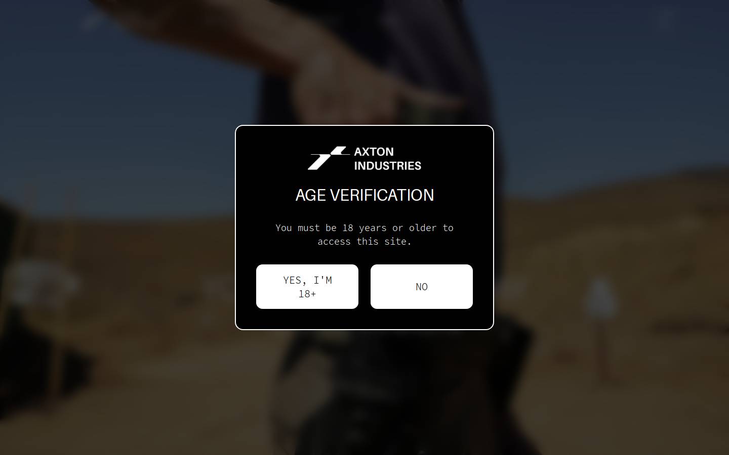 axtonindustries.com homepage screenshot