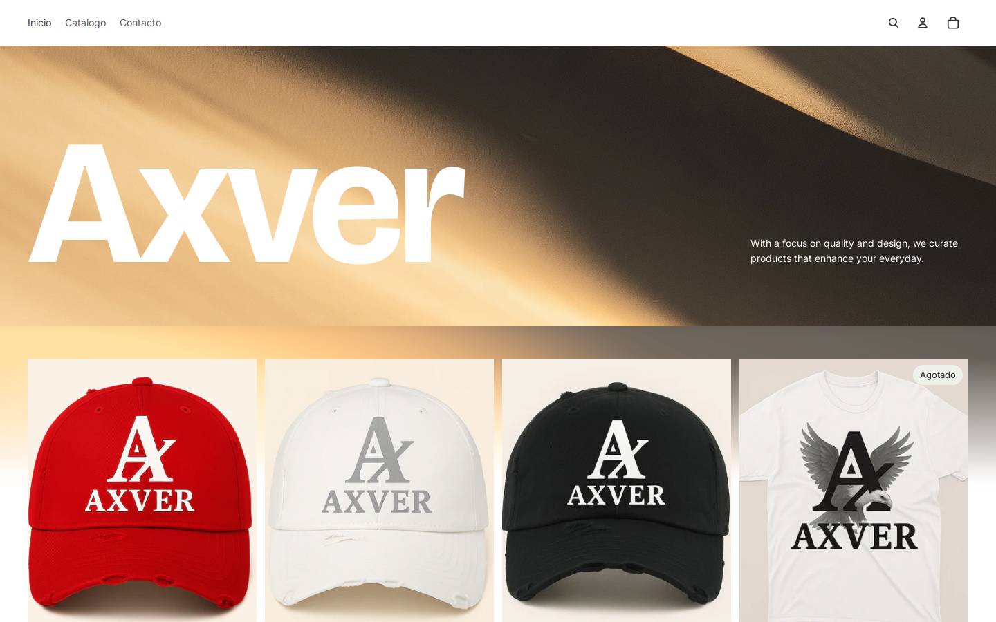 axver.style homepage screenshot