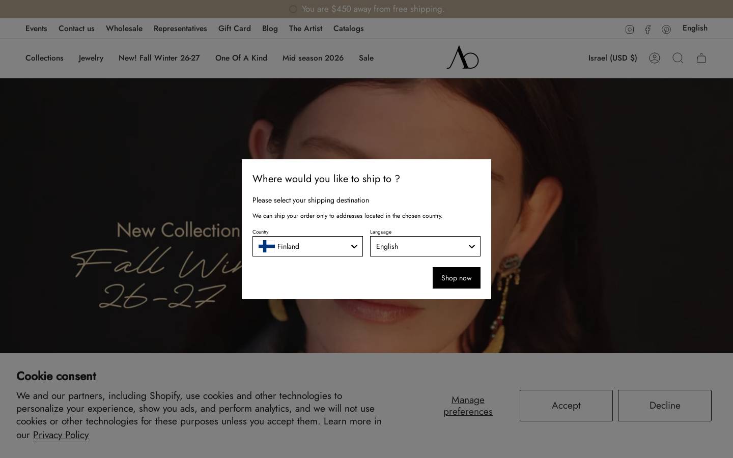 ayalabar.com homepage screenshot
