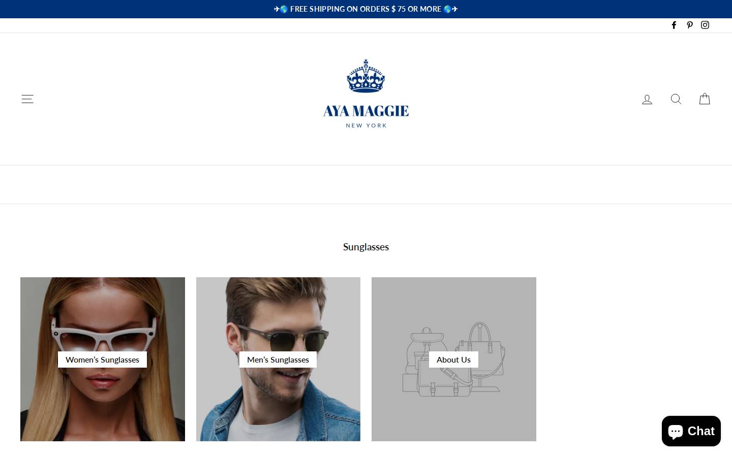 ayamaggie.com homepage screenshot