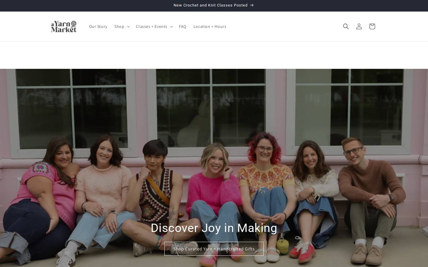 ayarnmarket.com homepage screenshot
