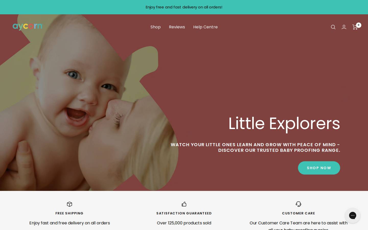 aycorn.com homepage screenshot