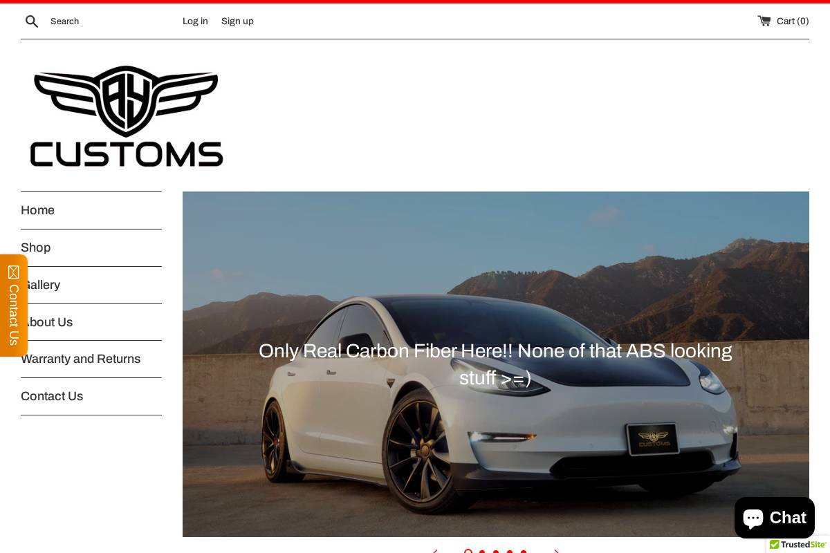 aycustomsautomotive.com homepage screenshot