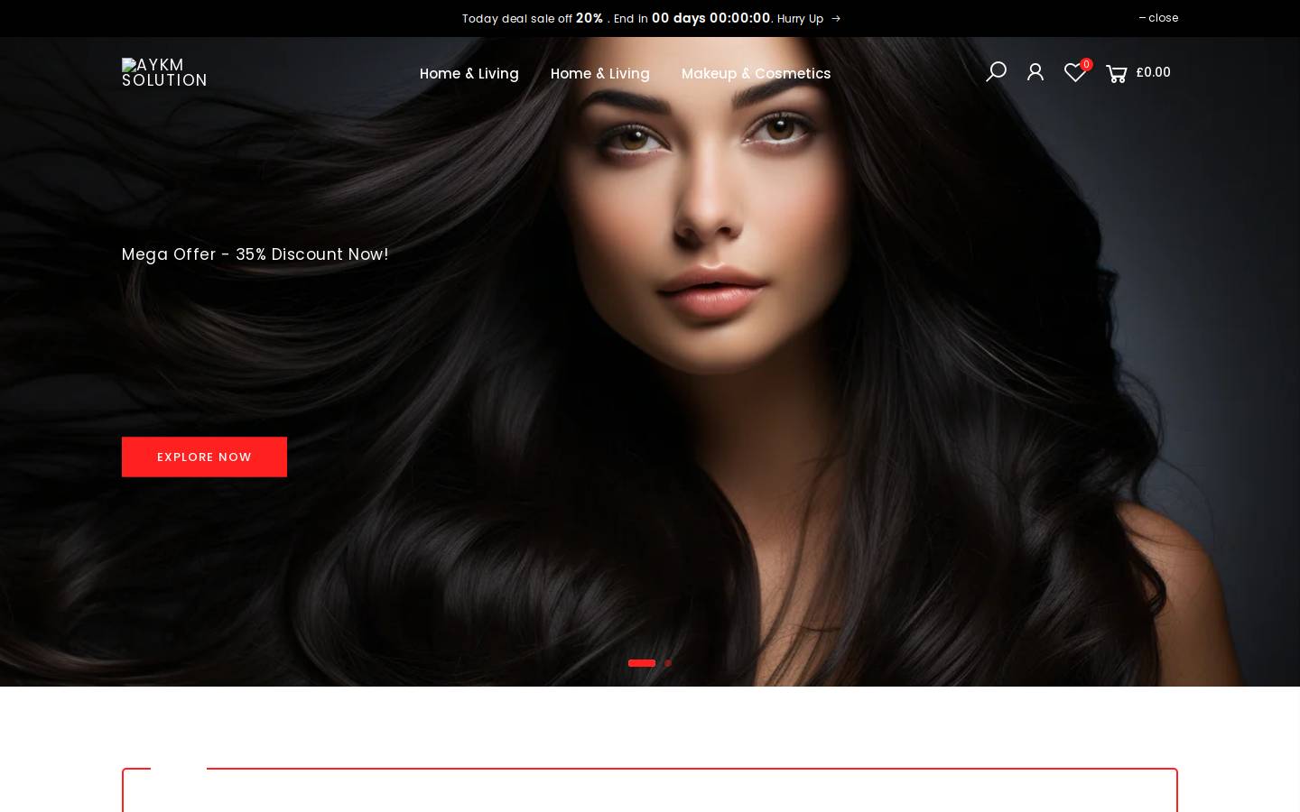 aykmsolutions.com homepage screenshot