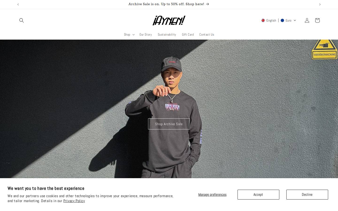 Aynen Berlin homepage screenshot