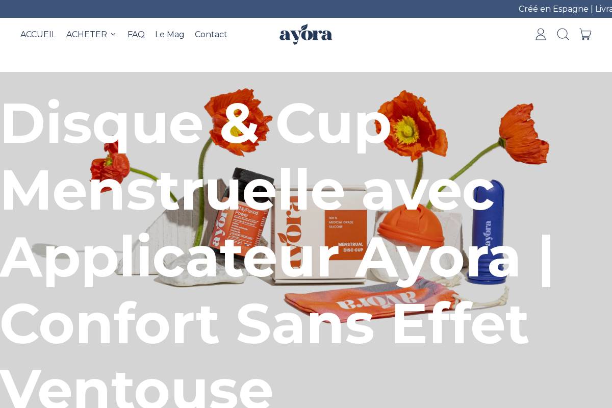 Ayoracup homepage screenshot