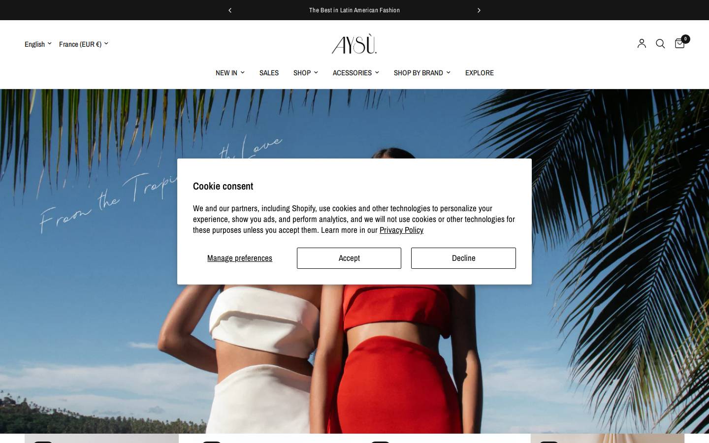aysuconcept.com homepage screenshot