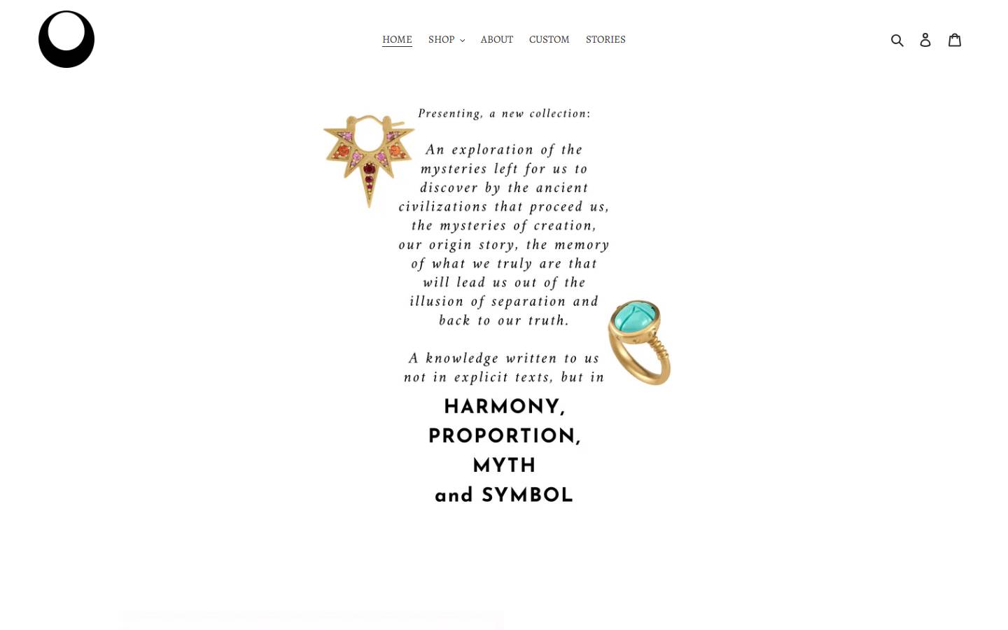 aysujewelry.com homepage screenshot