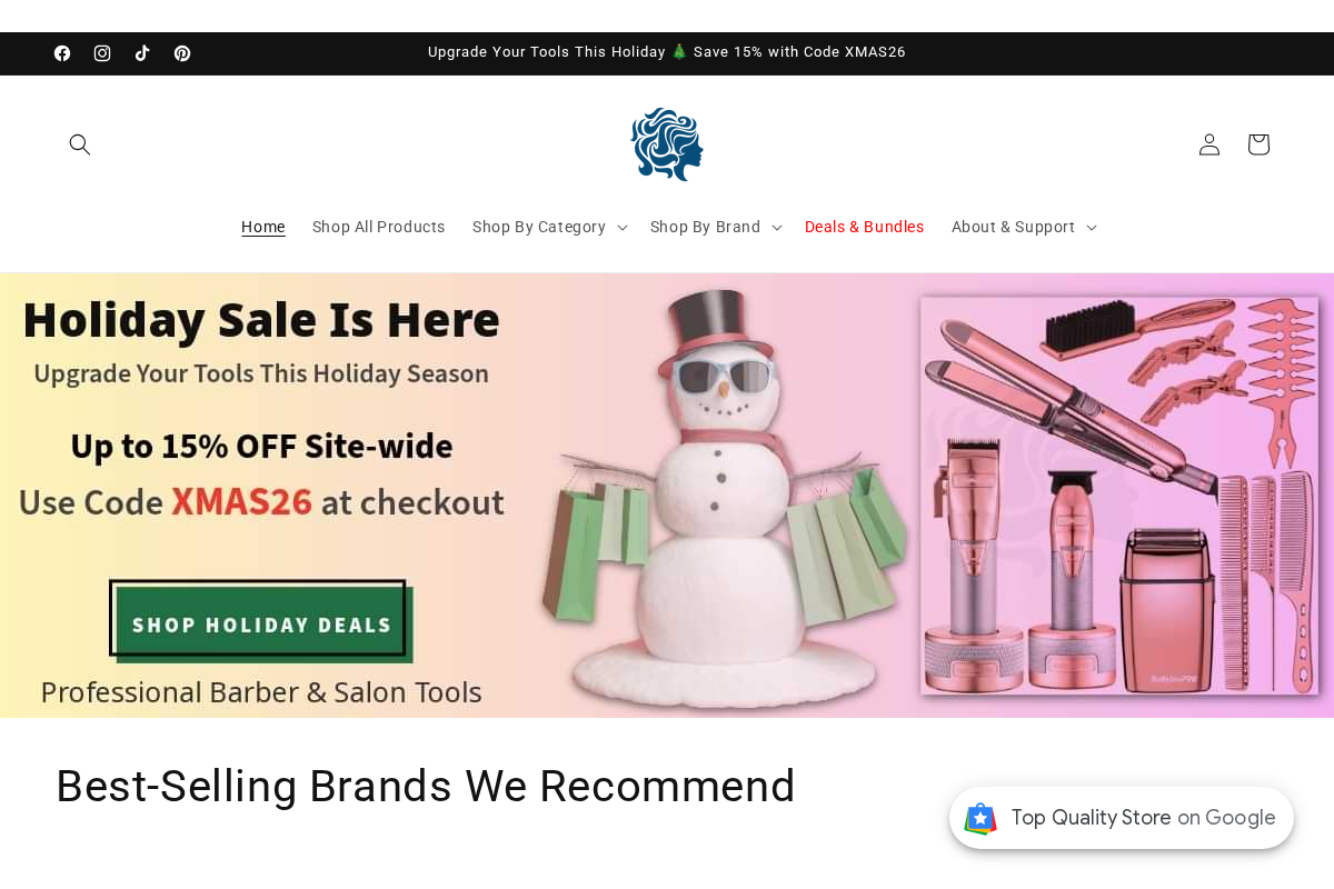Aysun Beauty Warehouse homepage screenshot