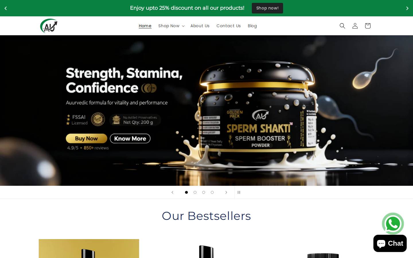 ayurvedicupchar.co.in homepage screenshot