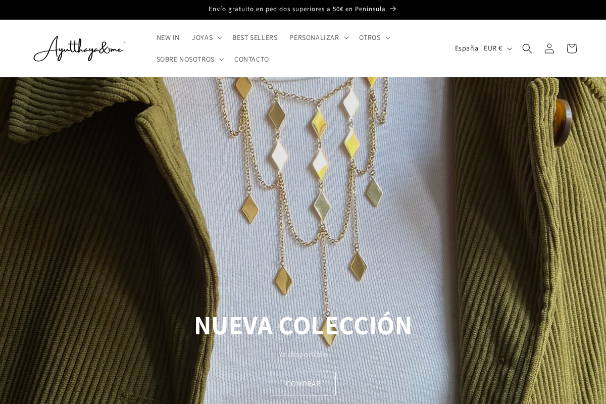 Ayutthaya&me homepage screenshot