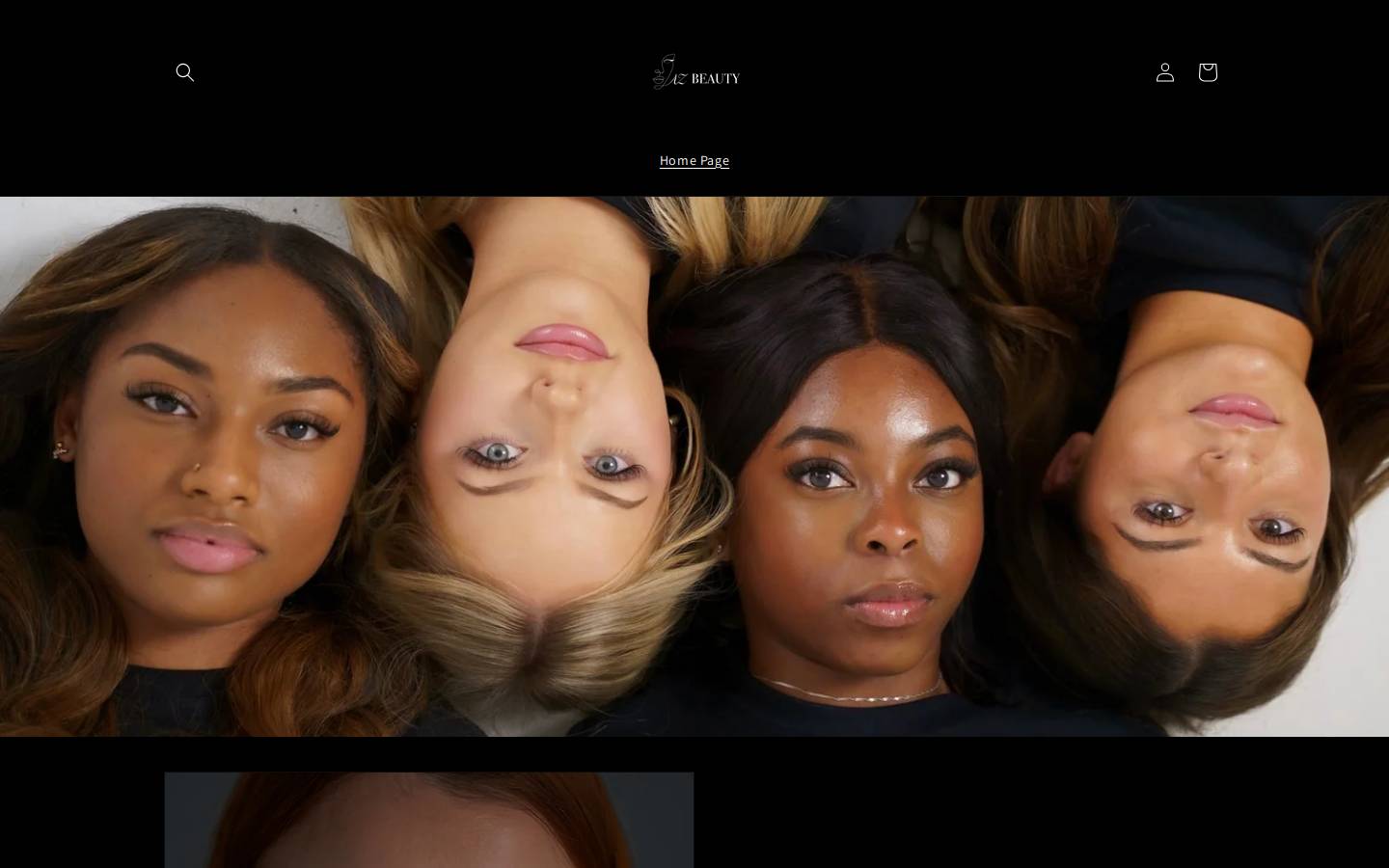 az-beauty.com homepage screenshot