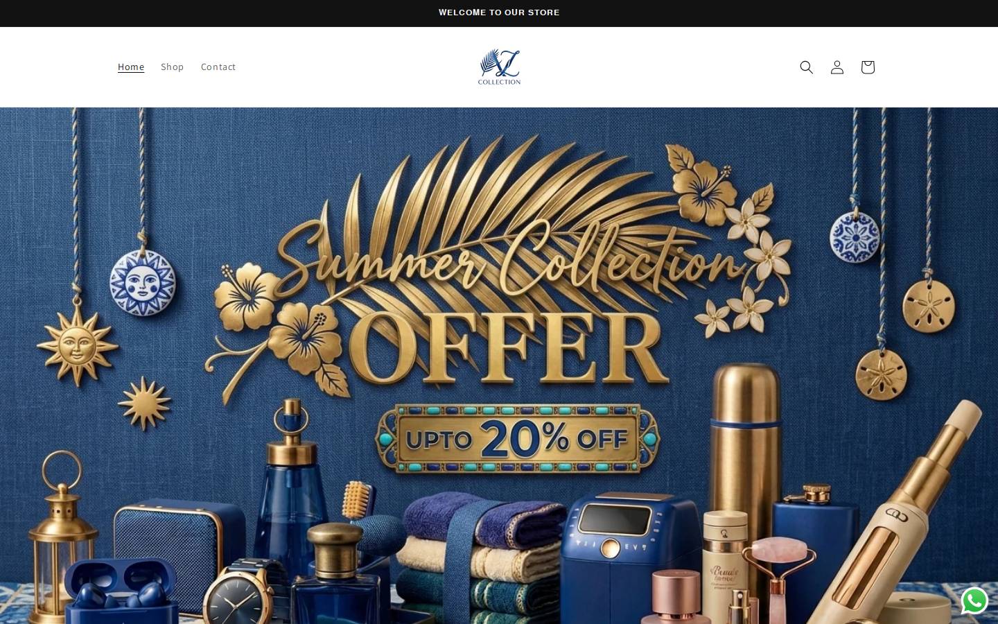 azcollection.shop homepage screenshot