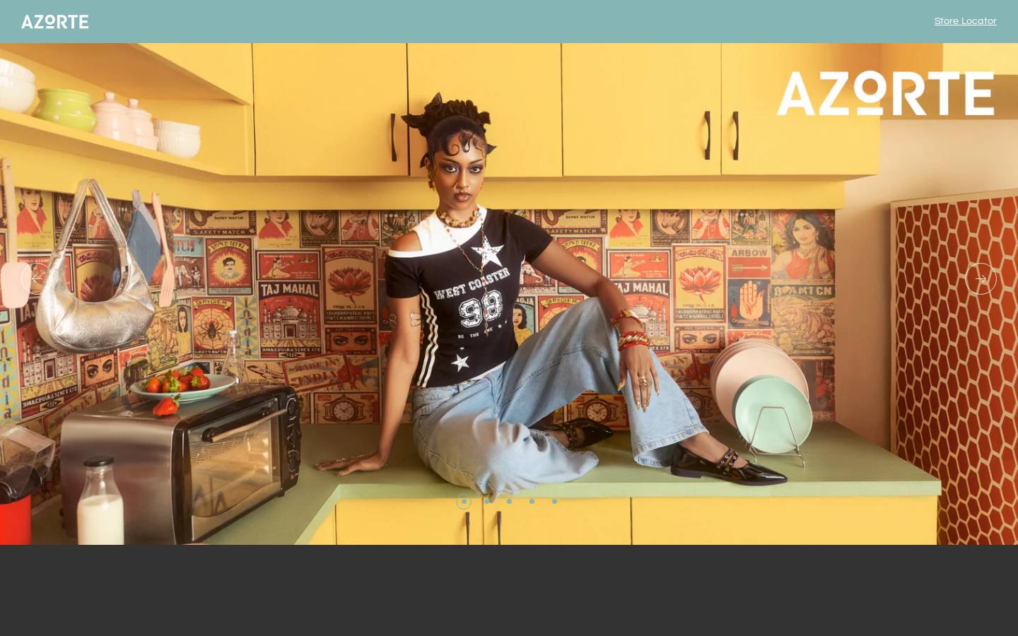 azorte.social homepage screenshot