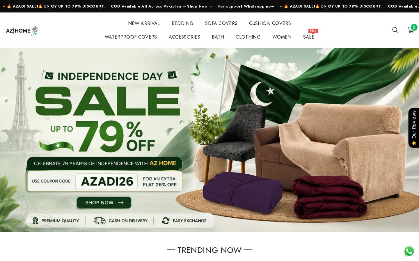 azsonline.com homepage screenshot