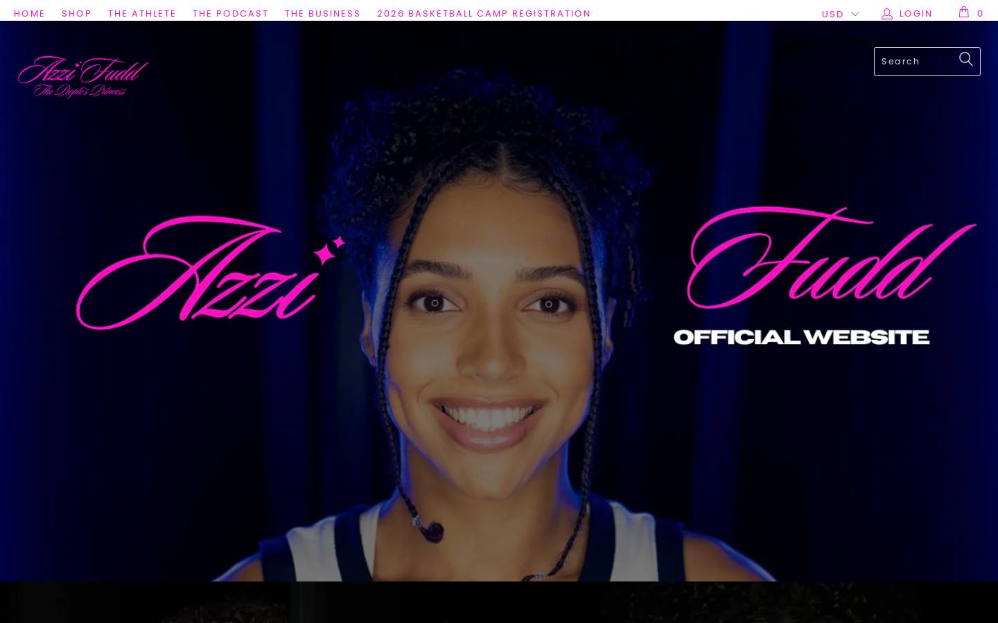 azzifudd.com homepage screenshot
