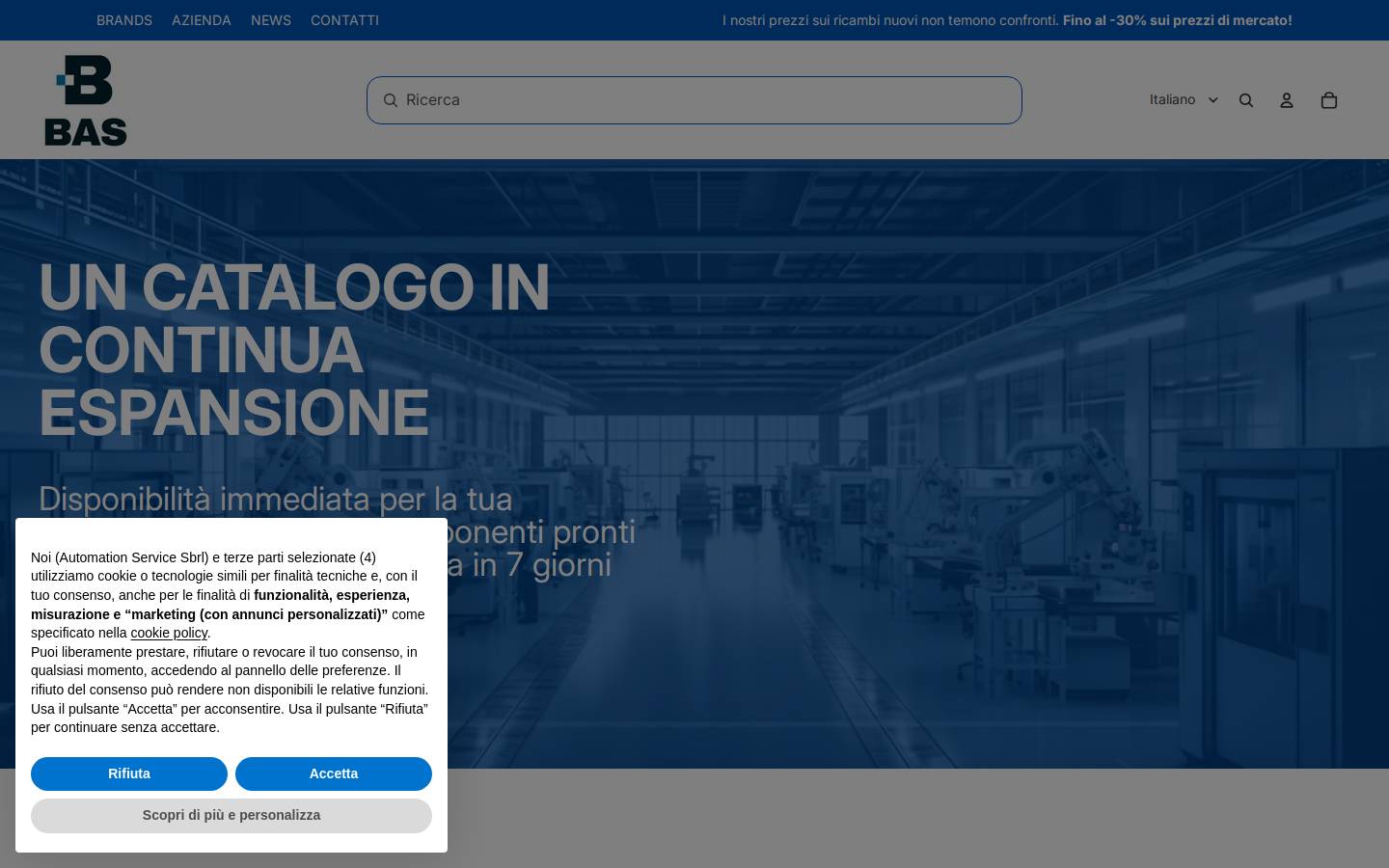 b-automationservice.com homepage screenshot