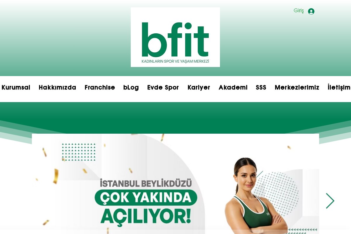 b-fit.com.tr homepage screenshot