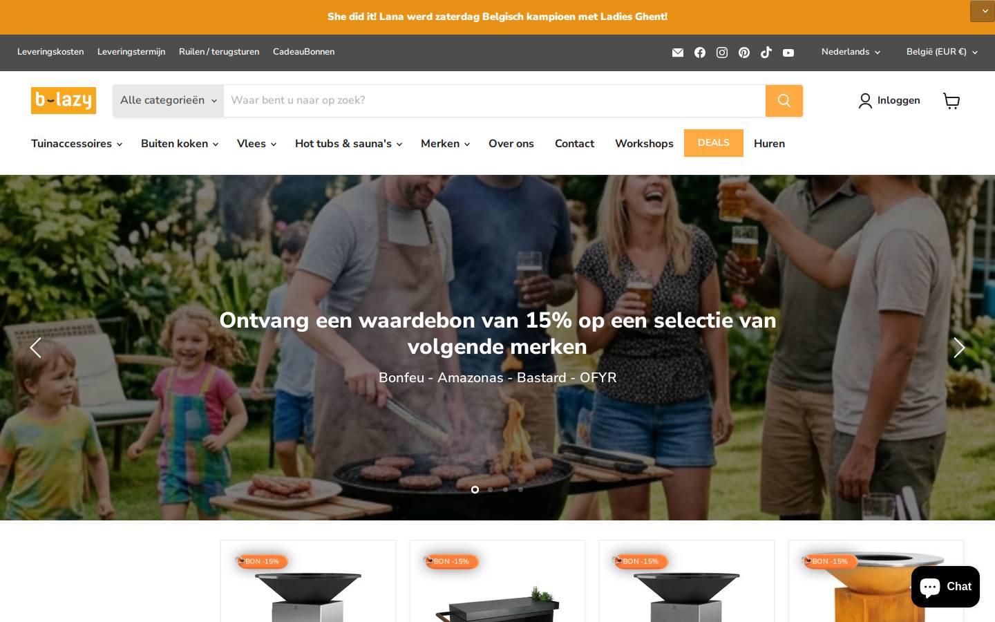 b-lazy.de homepage screenshot