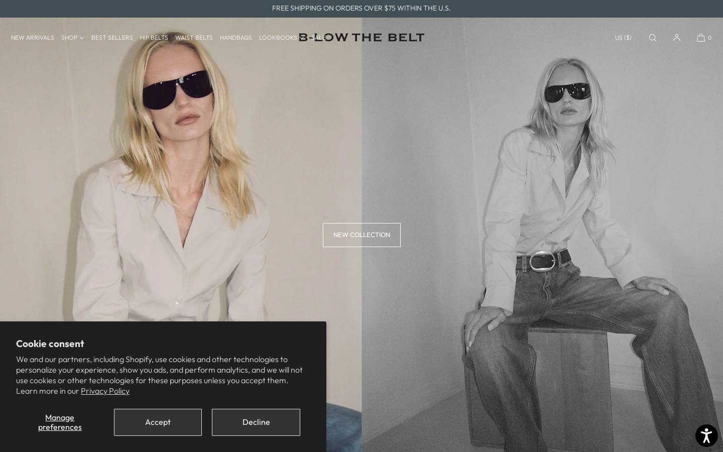 b-lowthebelt.com homepage screenshot