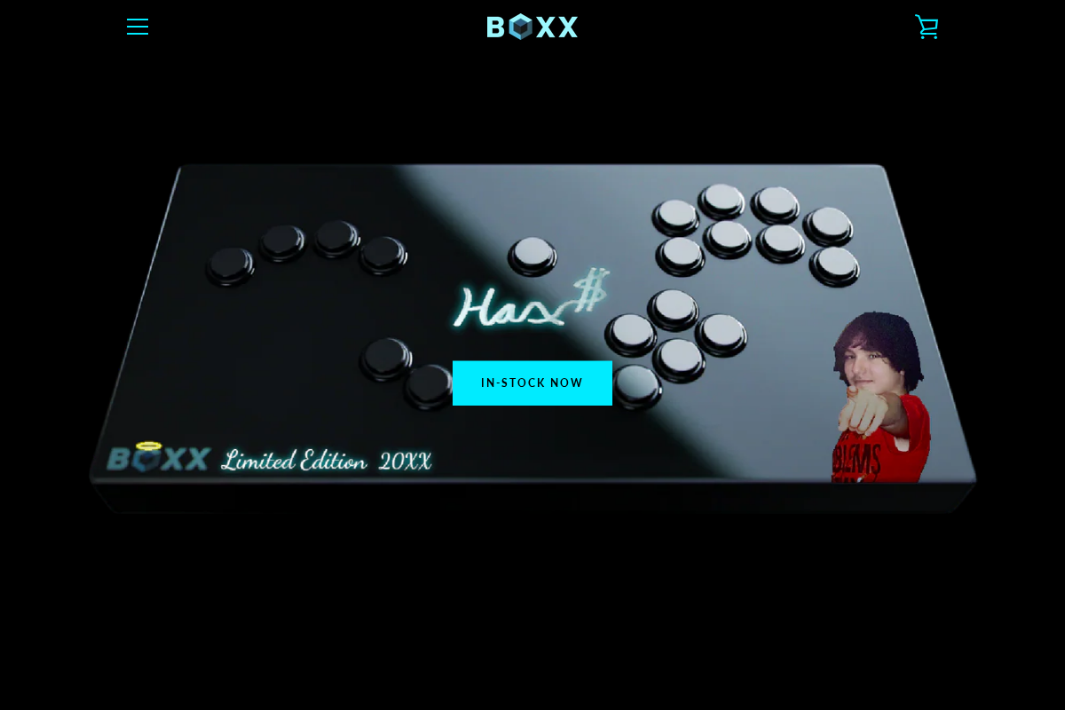 b0xx.com homepage screenshot