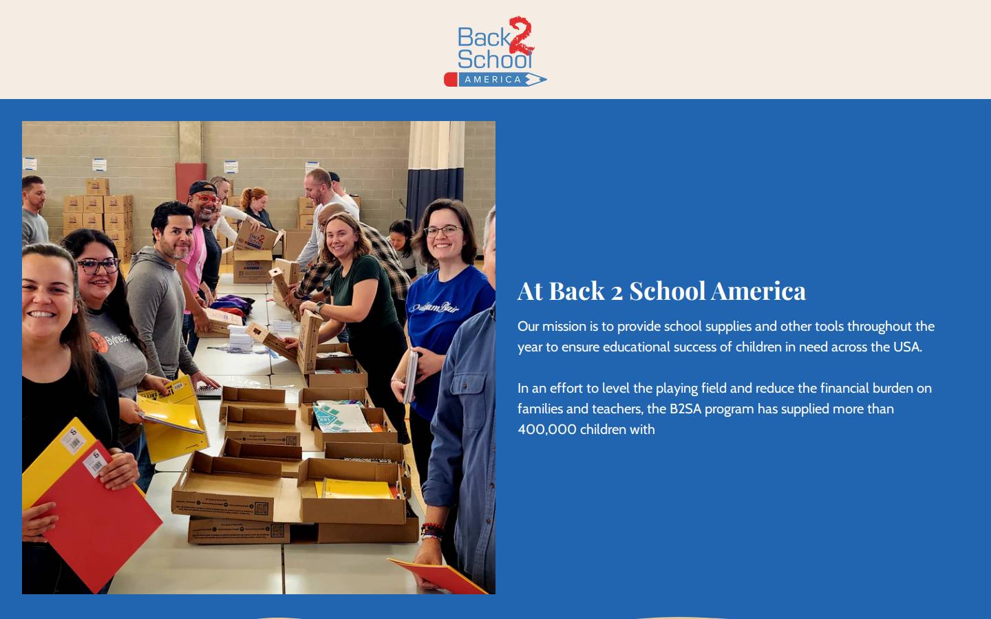 b2sa.org homepage screenshot