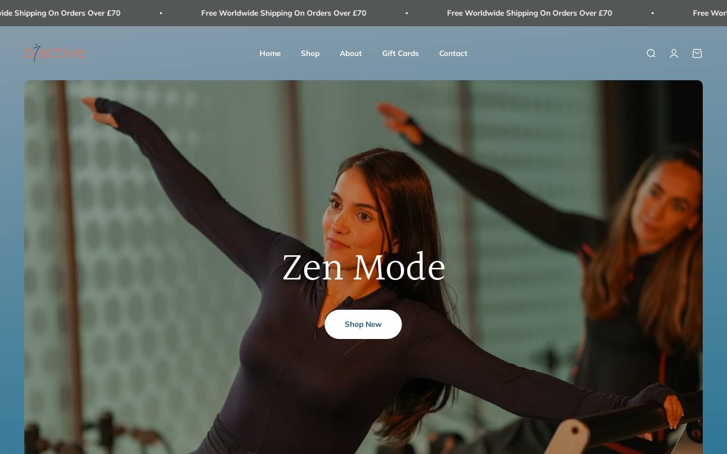 b7active.com homepage screenshot