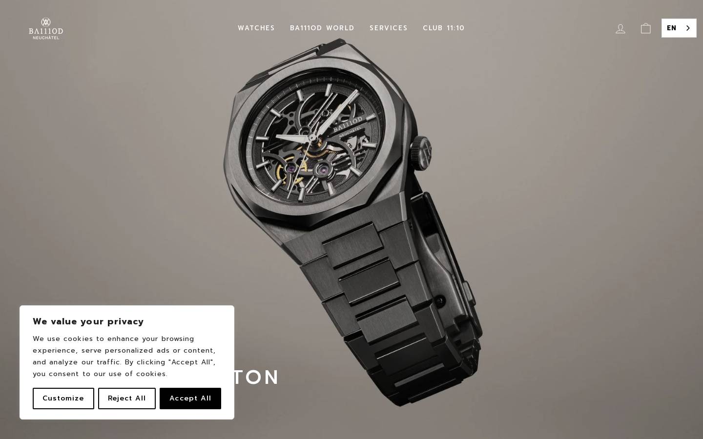 ba111od.com homepage screenshot