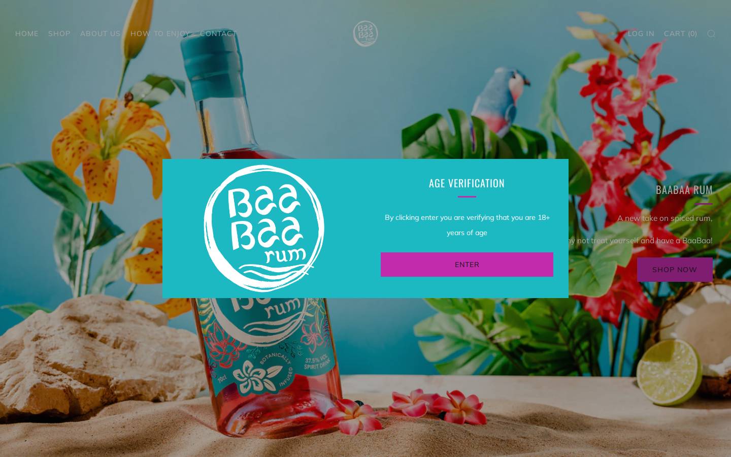 baabaarum.com homepage screenshot