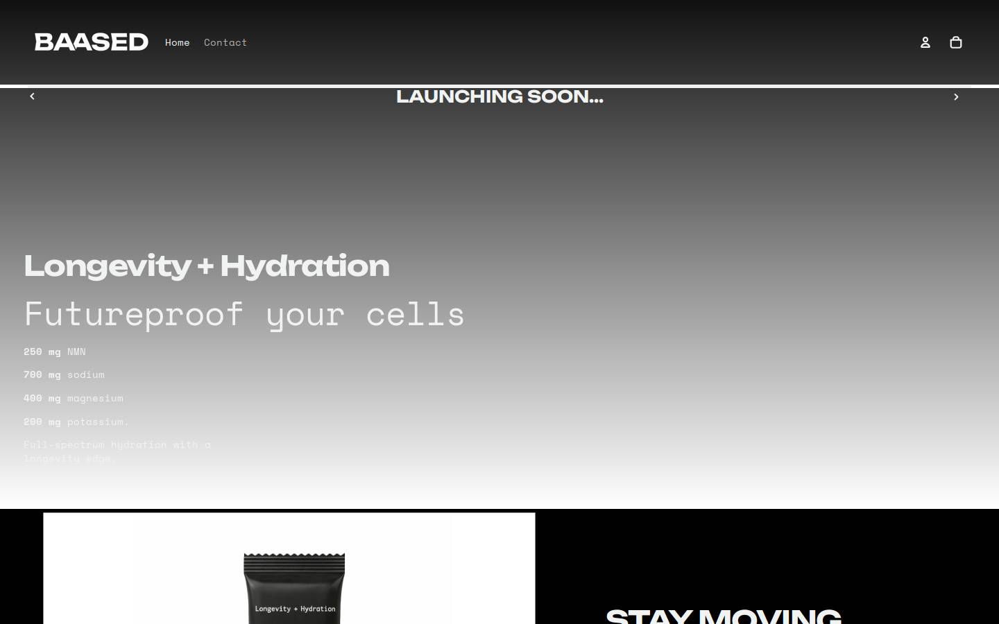baasednad.com homepage screenshot