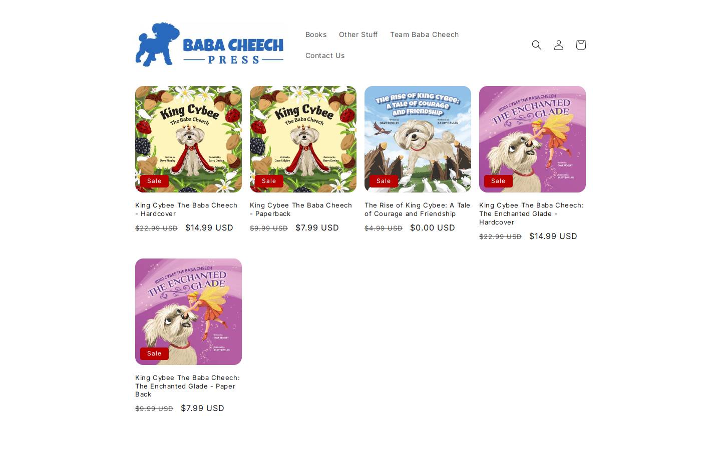 babacheech.com homepage screenshot